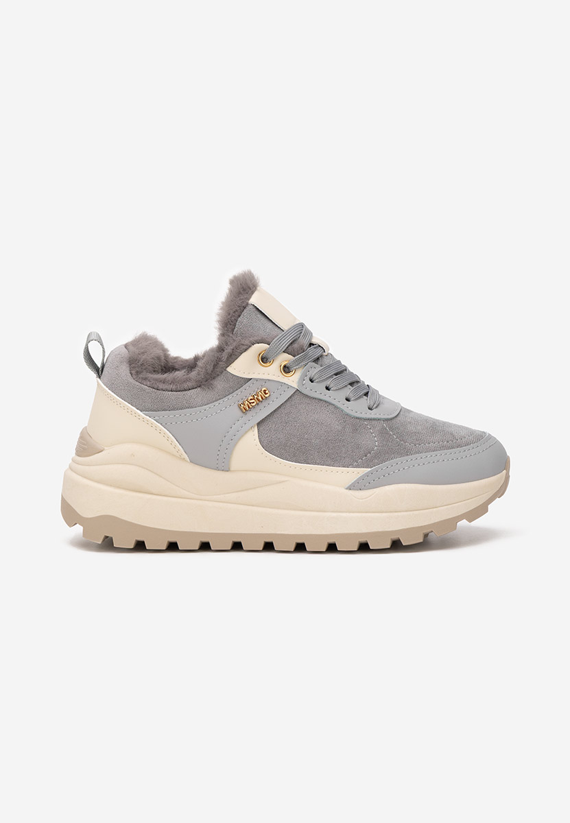 Niebieski sneakersy na platformie Misay V2