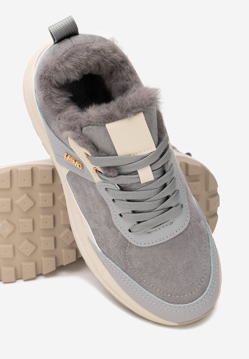 Niebieski sneakersy na platformie Misay V2