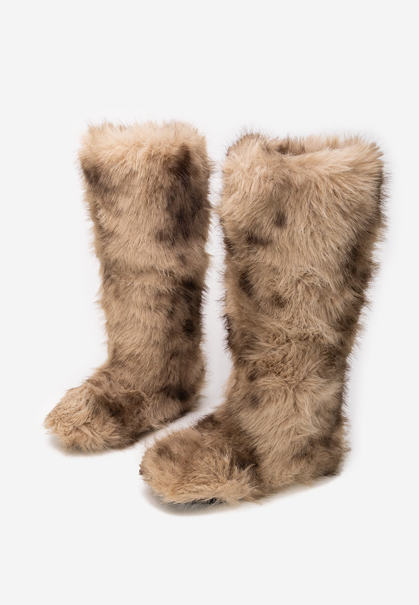 Khaki zimowe buty damskie Gelira Khaki zimowe buty damskie Gelira