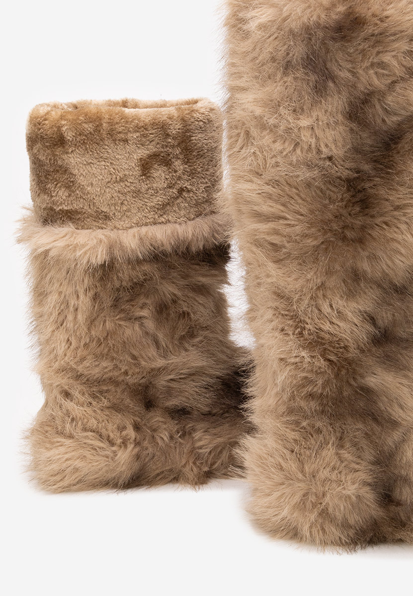Khaki zimowe buty damskie Gelira Khaki zimowe buty damskie Gelira