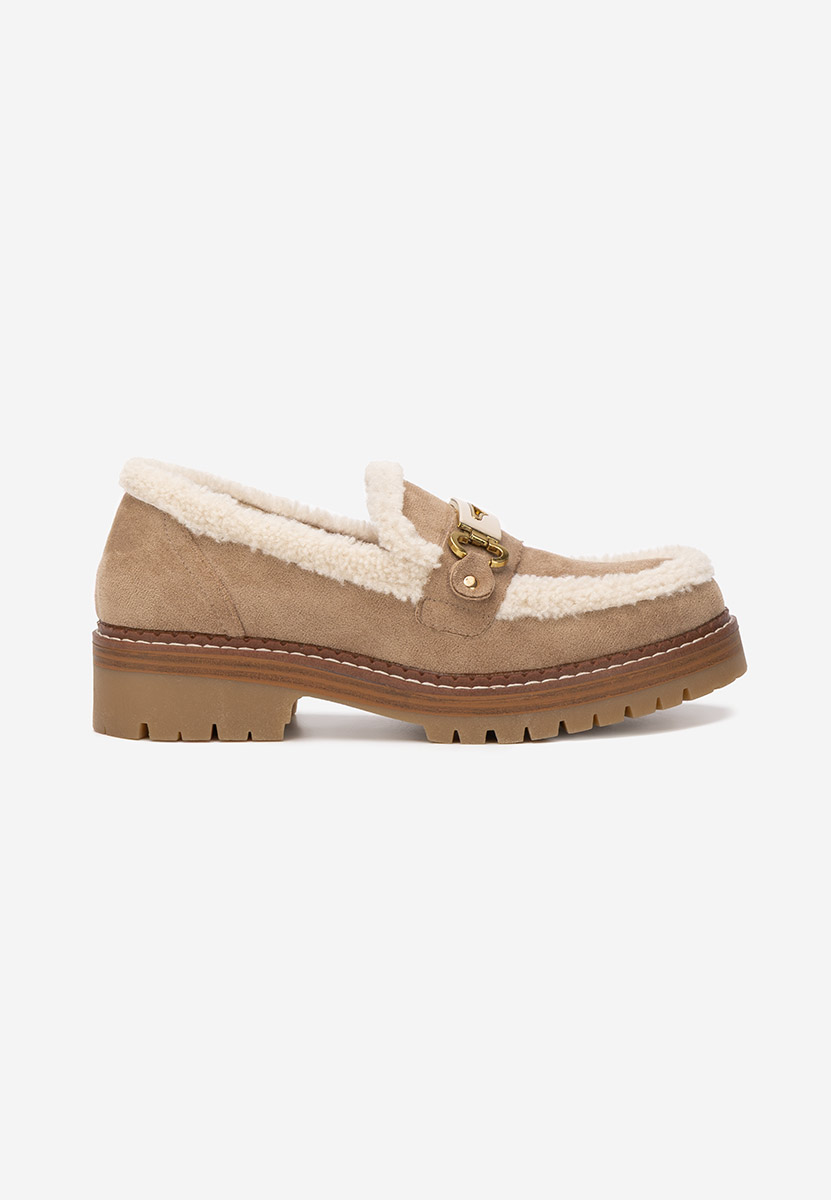 Khaki mokasyny damskie Silvora Khaki mokasyny damskie Silvora