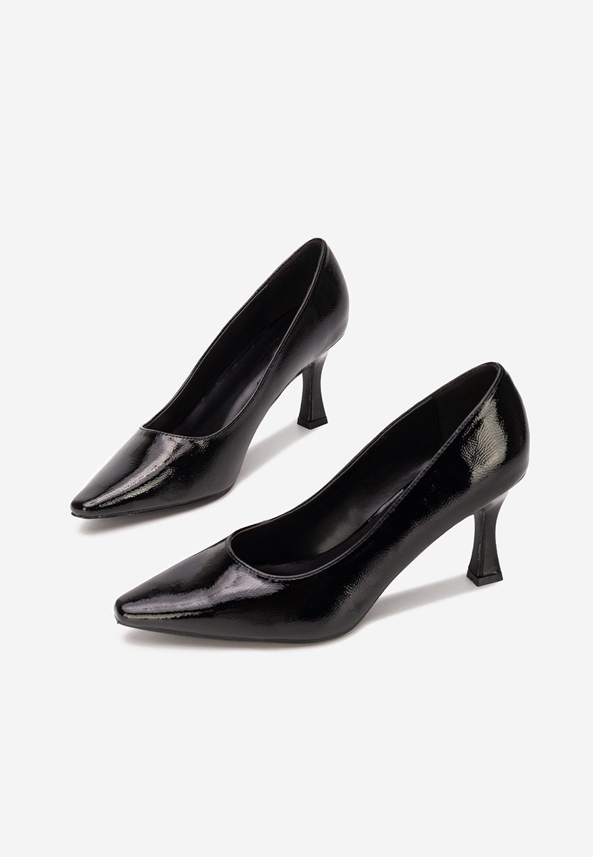 Czarne czółenka na szpilce Hayley