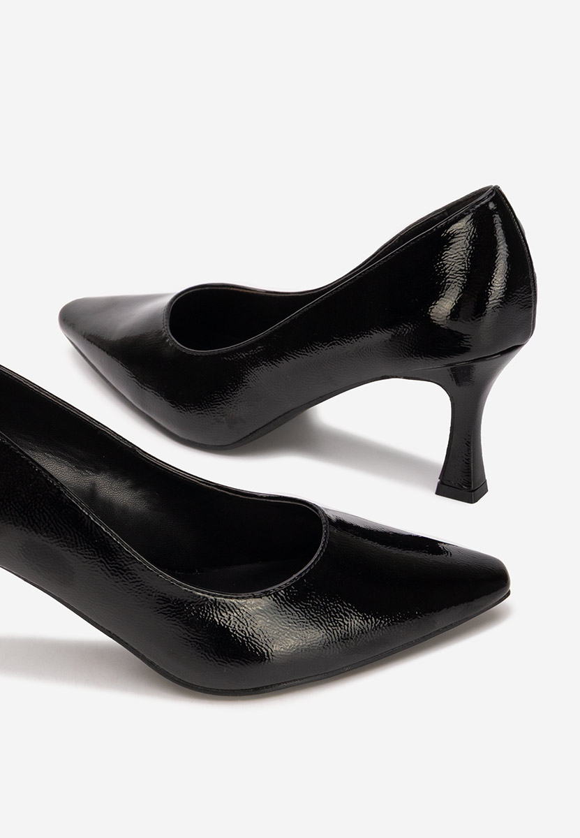 Czarne czółenka na szpilce Hayley