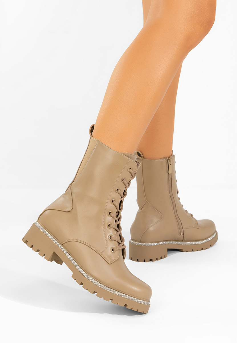 Khaki workery damskie Savencia