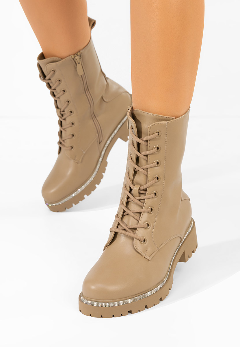 Khaki workery damskie Savencia