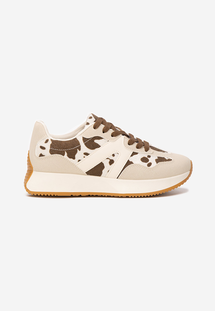 Wężowe sneakersy damskie Genna
