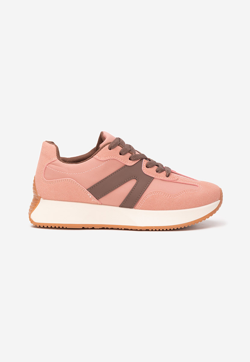 Różowe sneakersy damskie Genna