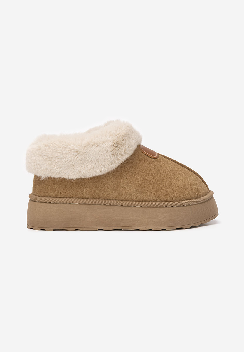 Khaki botki na platformie Elarva Khaki botki na platformie Elarva