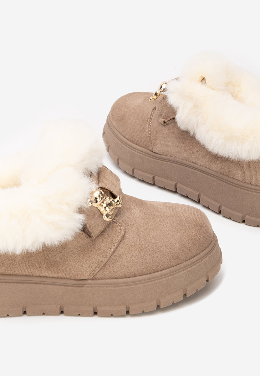 Khaki drewniaki Amilce