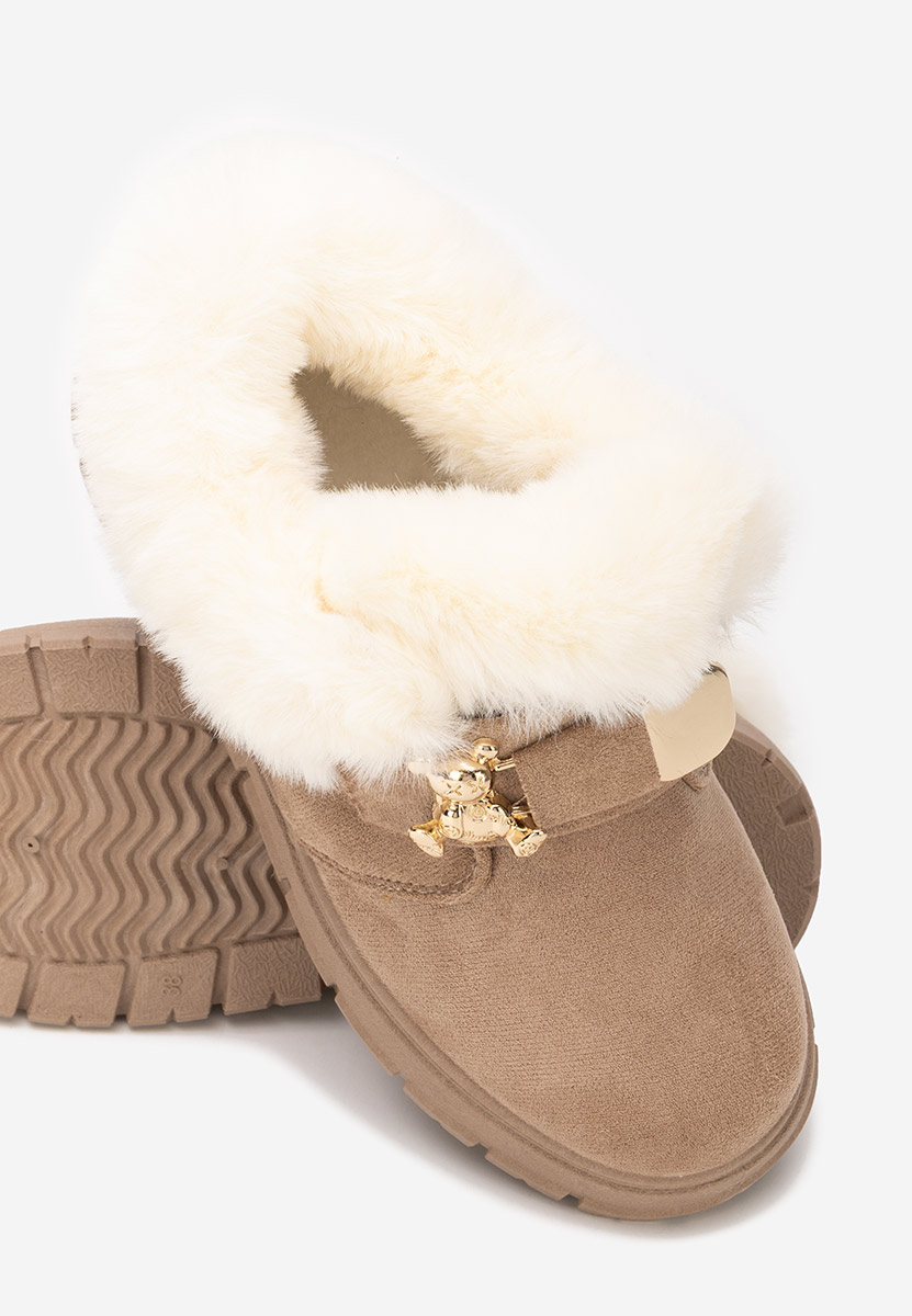 Khaki drewniaki Amilce