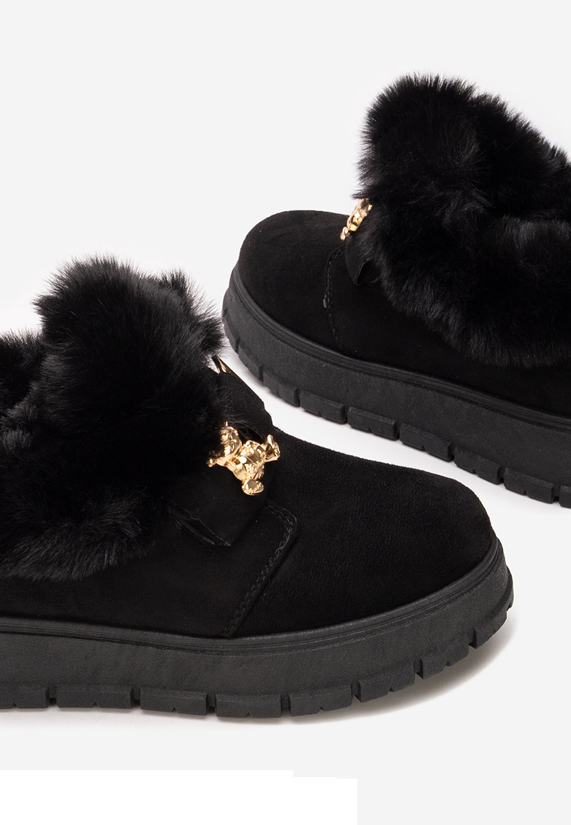 Czarne drewniaki Amilce