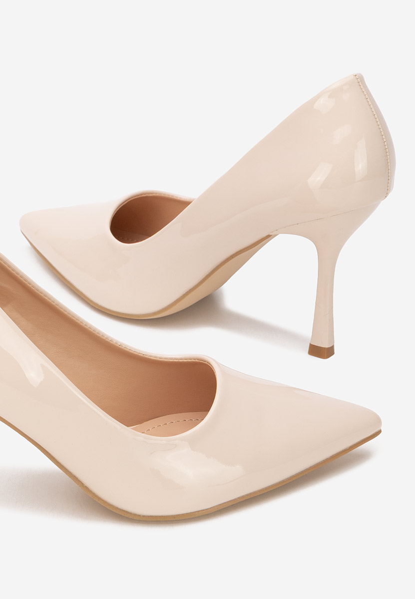 Beżowe szpilki Clia