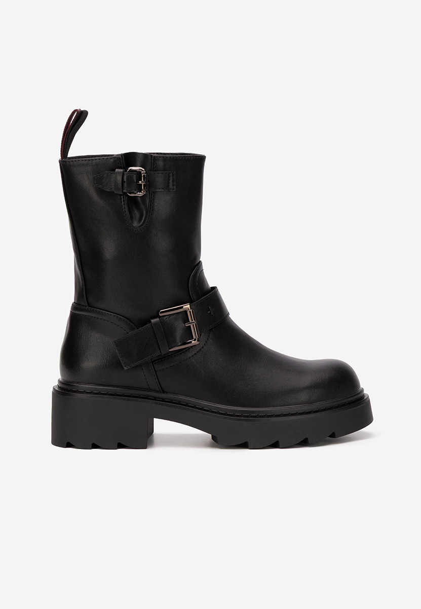 Czarne kozaki damskie Diany Czarne kozaki damskie Diany