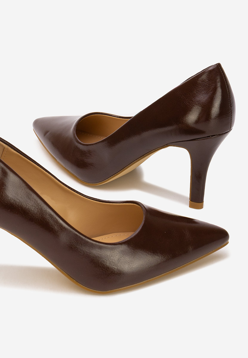 Brązowe szpilki Marylyn