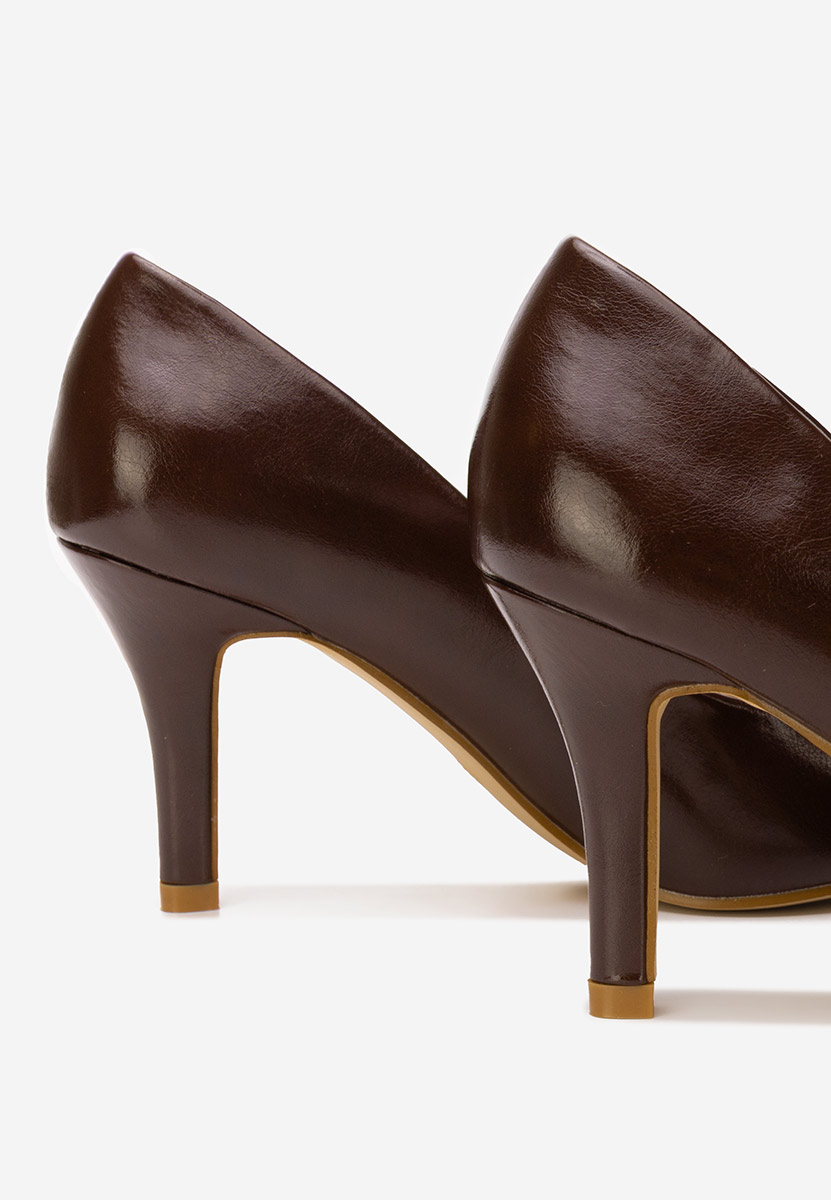 Brązowe szpilki Marylyn
