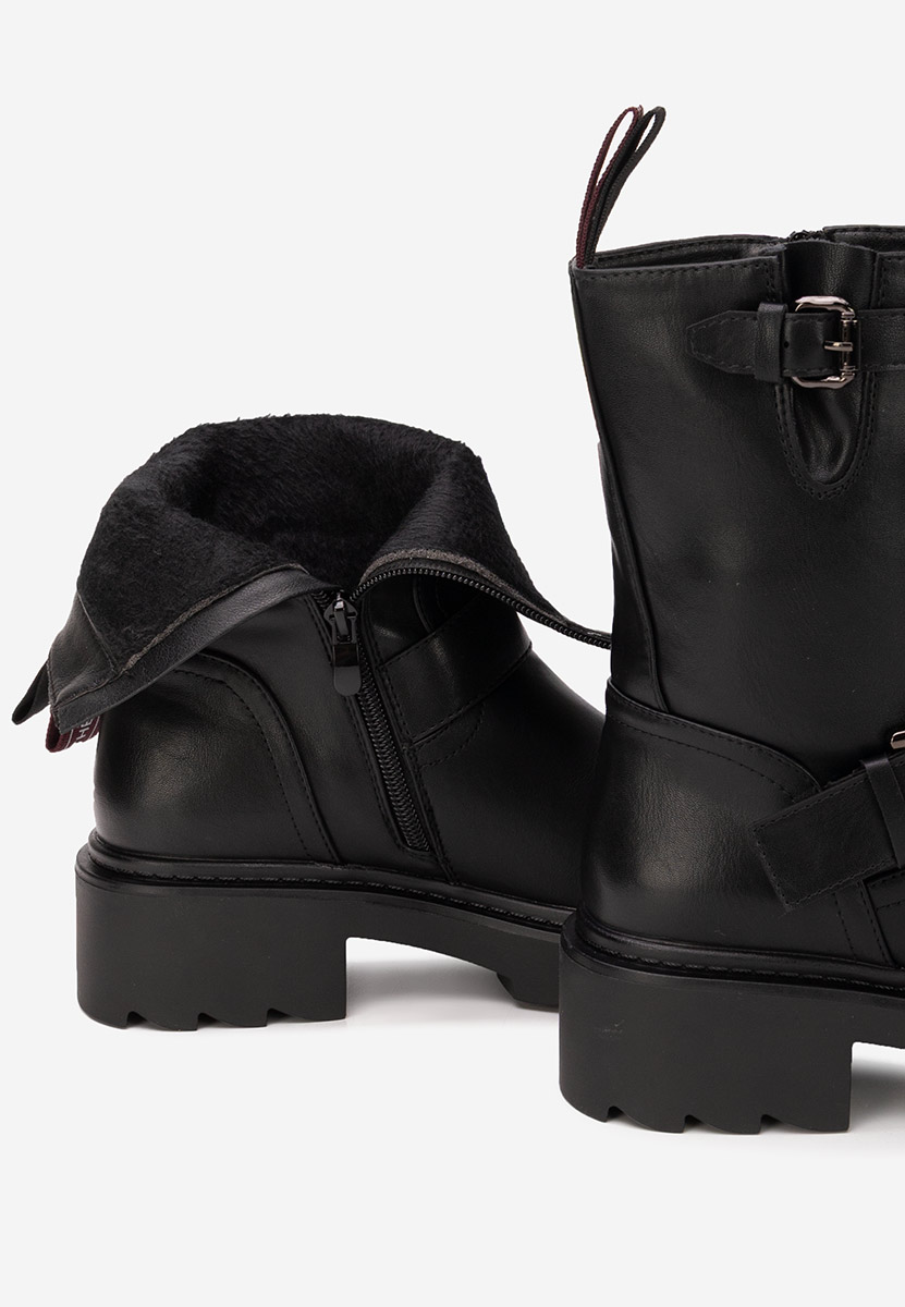 Czarne kozaki damskie Diany Czarne kozaki damskie Diany