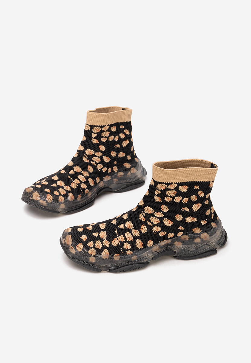 Czarne sneakersy dziewczęce Denoa