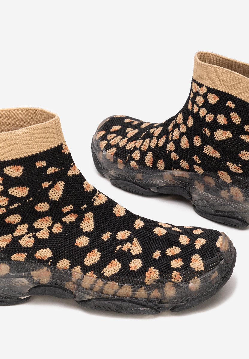 Czarne sneakersy dziewczęce Denoa