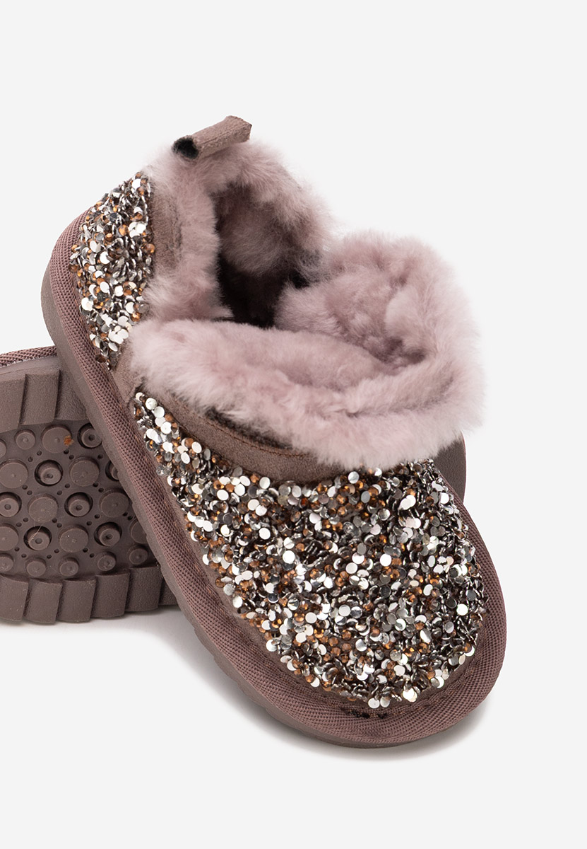 Szare botki dziewczęce Semida