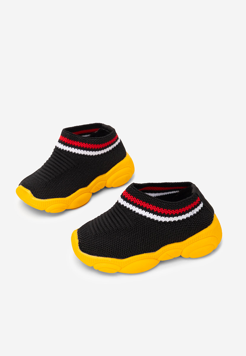 Czarne sneakersy chłopięce Alfredio