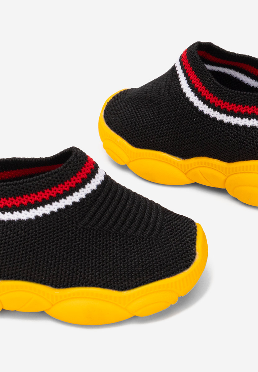 Czarne sneakersy chłopięce Alfredio