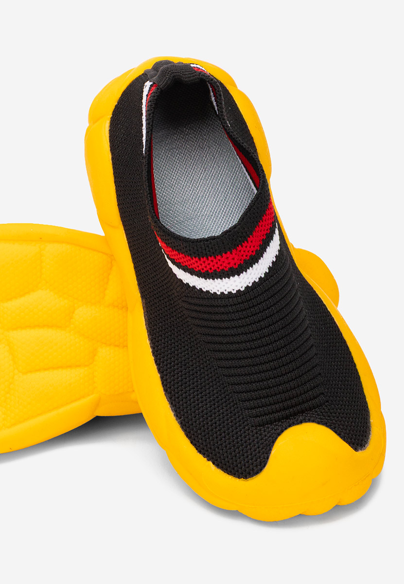 Czarne sneakersy chłopięce Alfredio V2