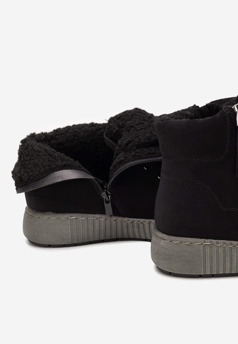 Czarne sneakersy High-top Rilisa