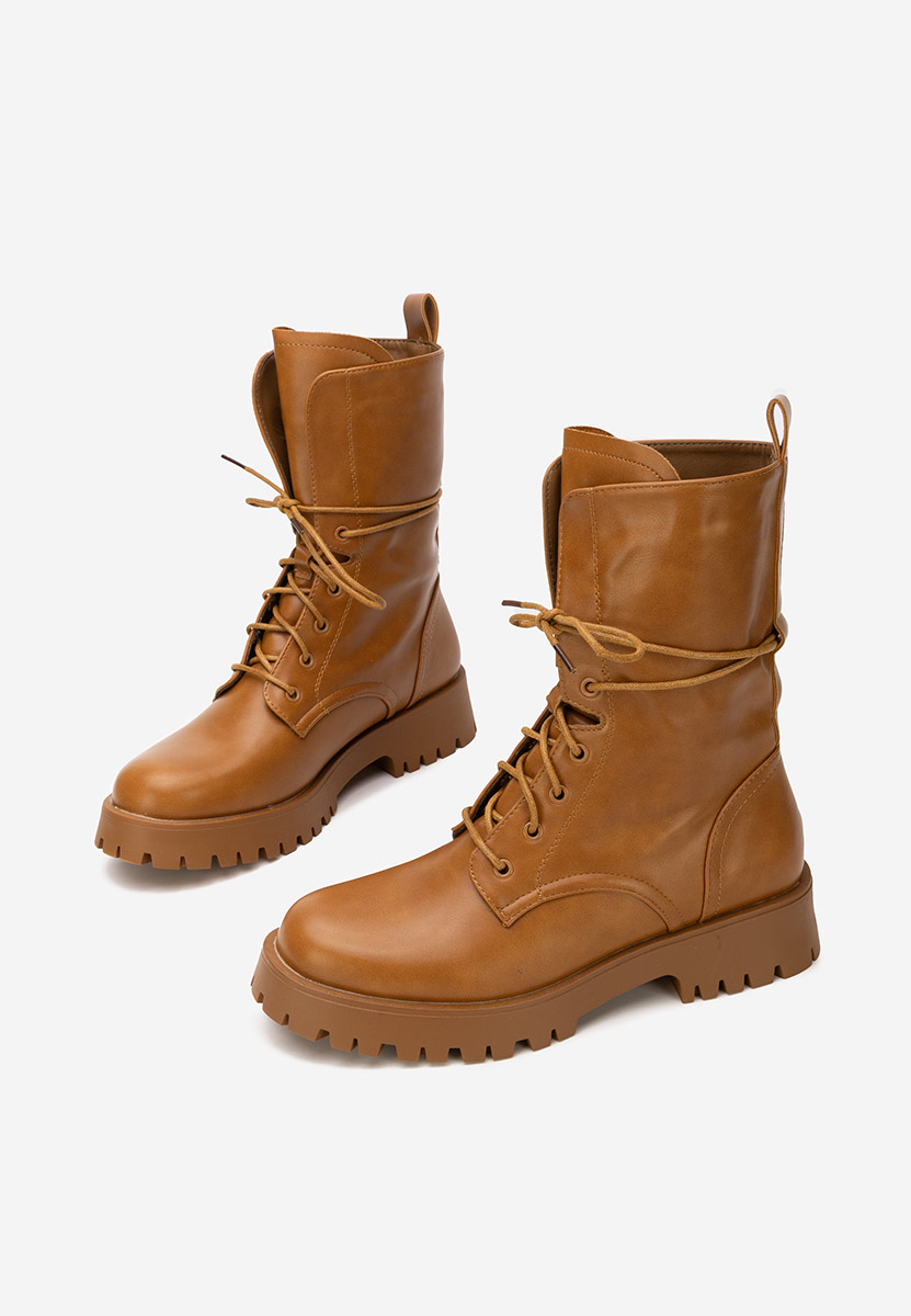 Camelowe workery damskie Solvia