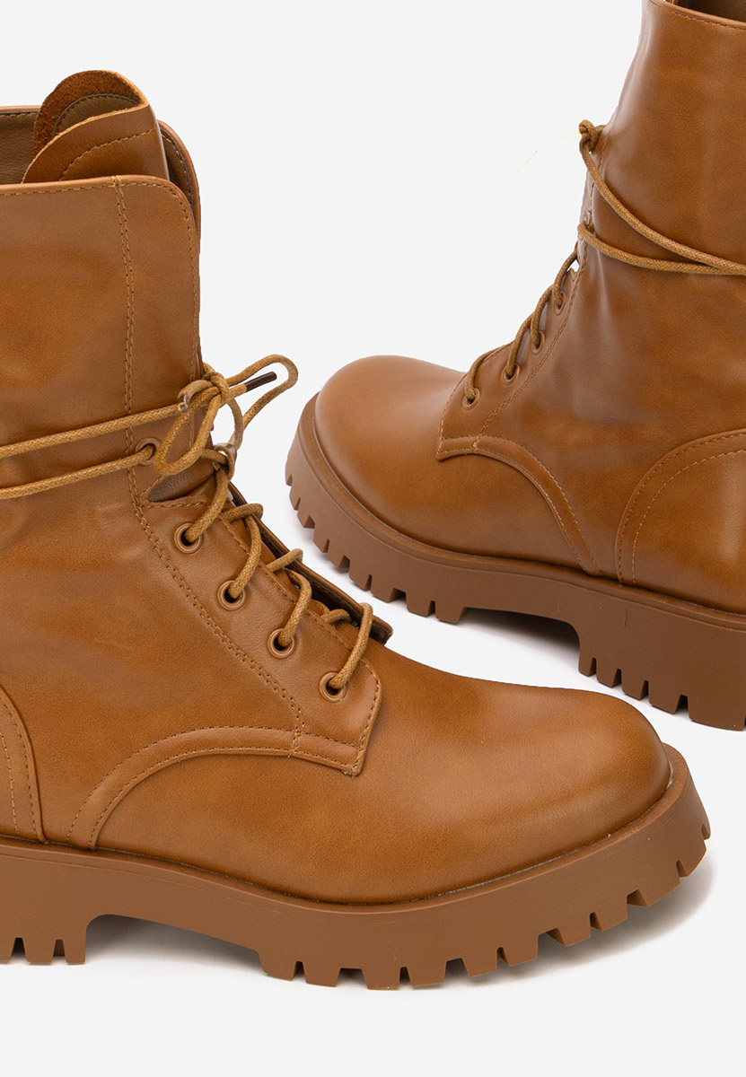 Camelowe workery damskie Solvia