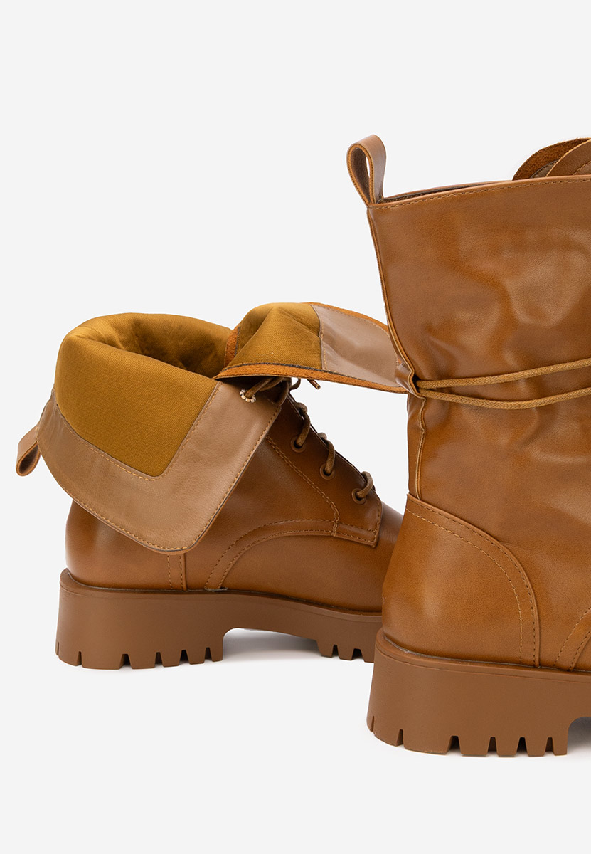 Camelowe workery damskie Solvia