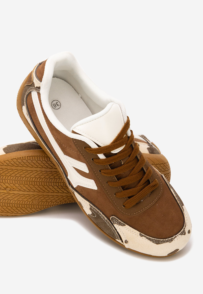 Wężowe sneakersy damskie Evoria