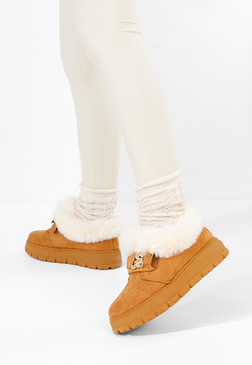 Camelowe drewniaki Amilce