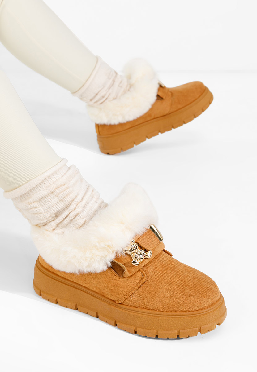 Camelowe drewniaki Amilce