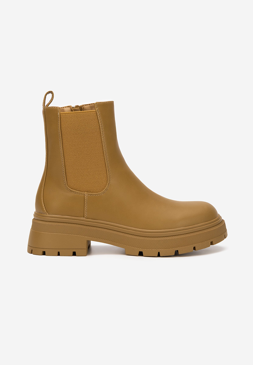 Khaki botki chelsea Novria