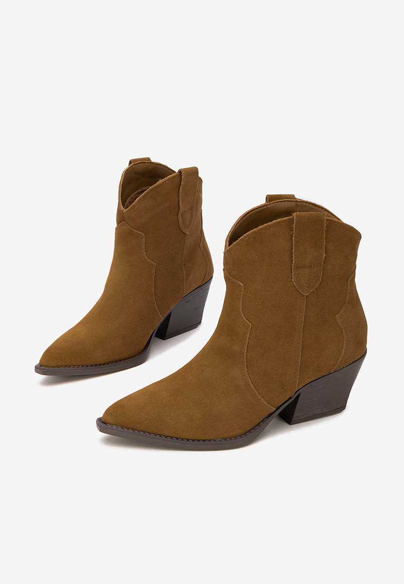 Camelowe kowbojki damskie Glavira