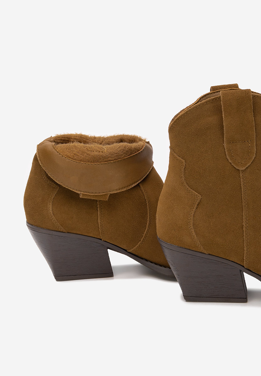 Camelowe kowbojki damskie Glavira