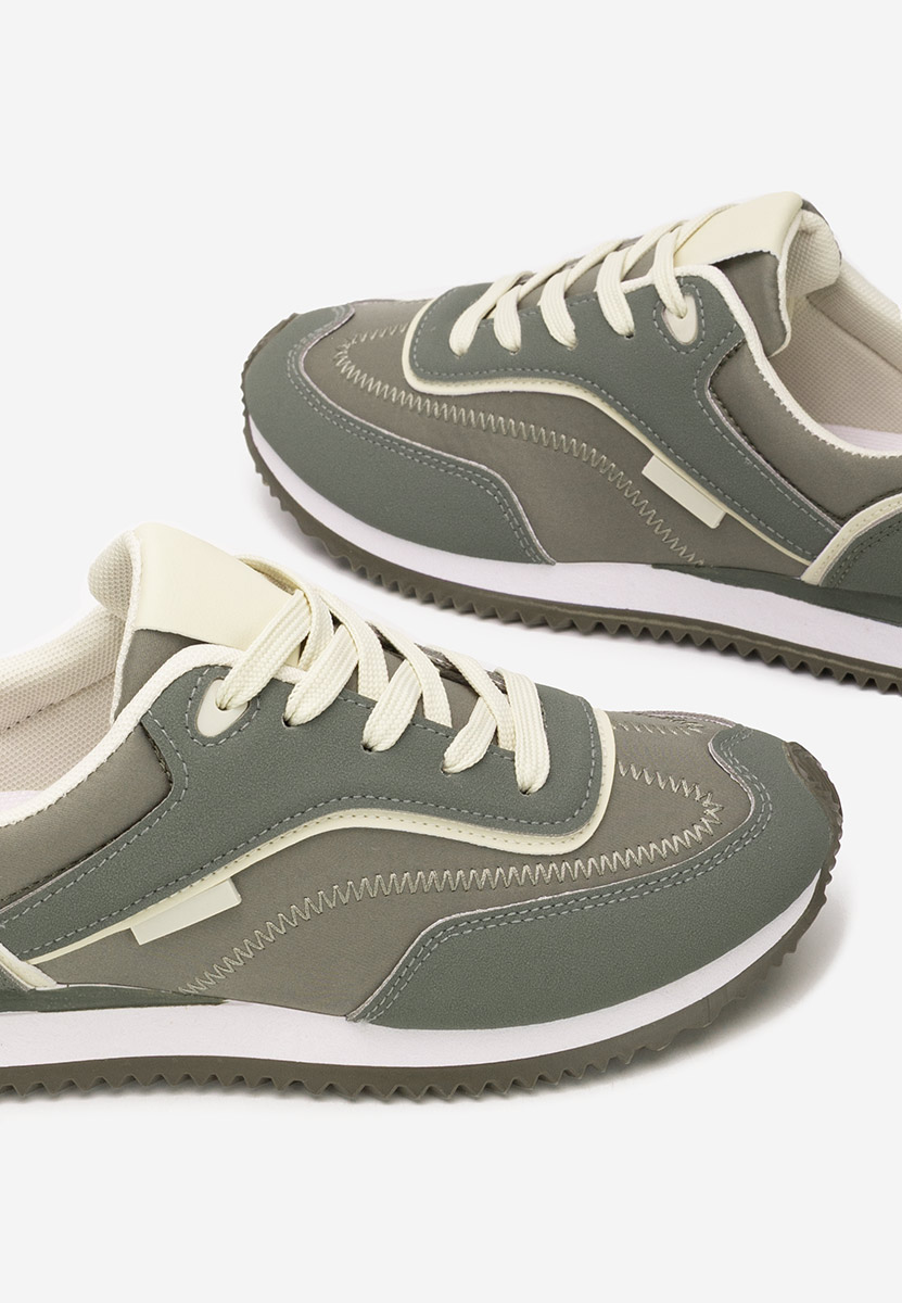 Zielone sneakersy damskie Sprint