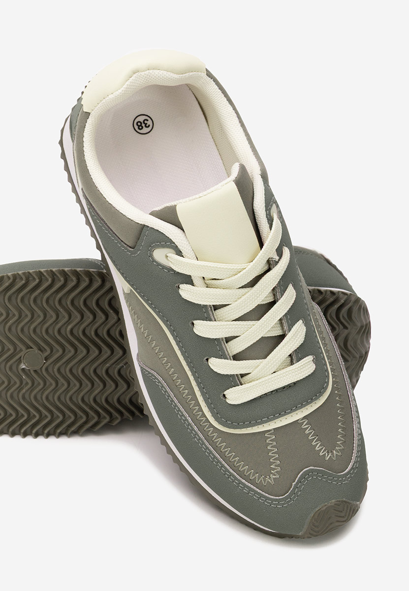Zielone sneakersy damskie Sprint