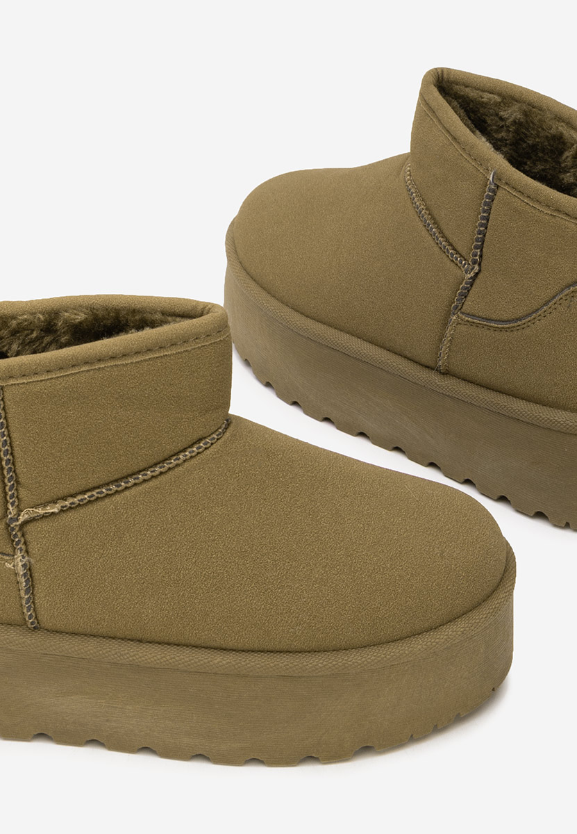 Zielone śniegowce damskie Sereena