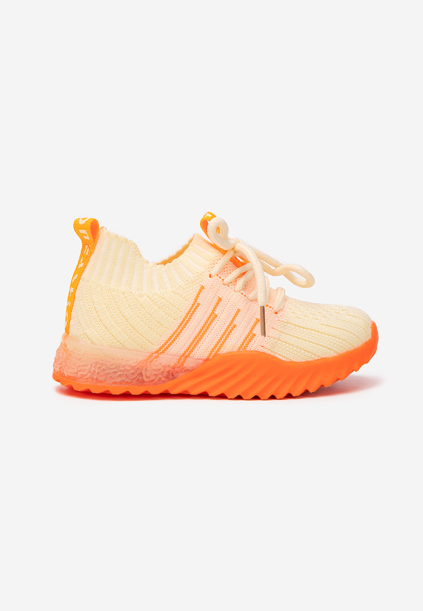 Pomarańczowe sneakersy dla dzieci Alessio