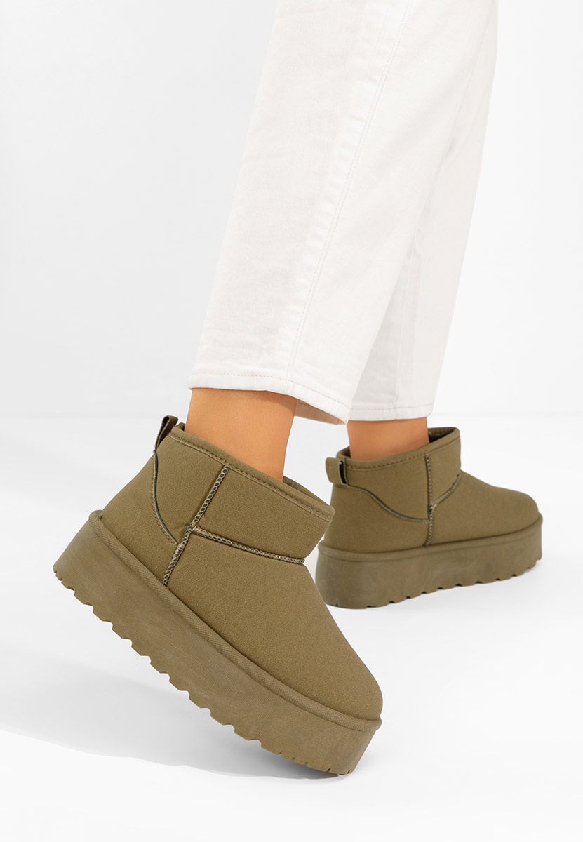 Zielone śniegowce damskie Sereena