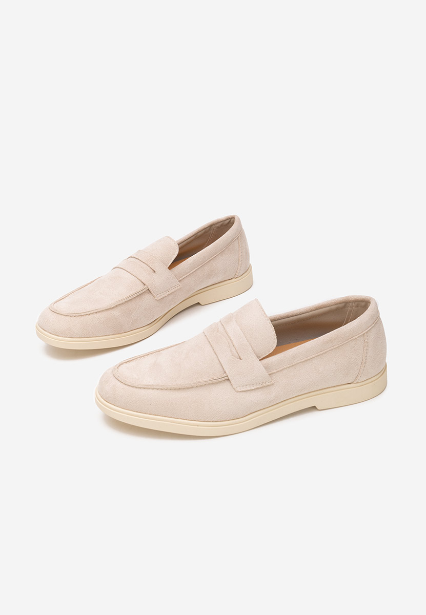 Beżowe mokasyny męskie Darvel