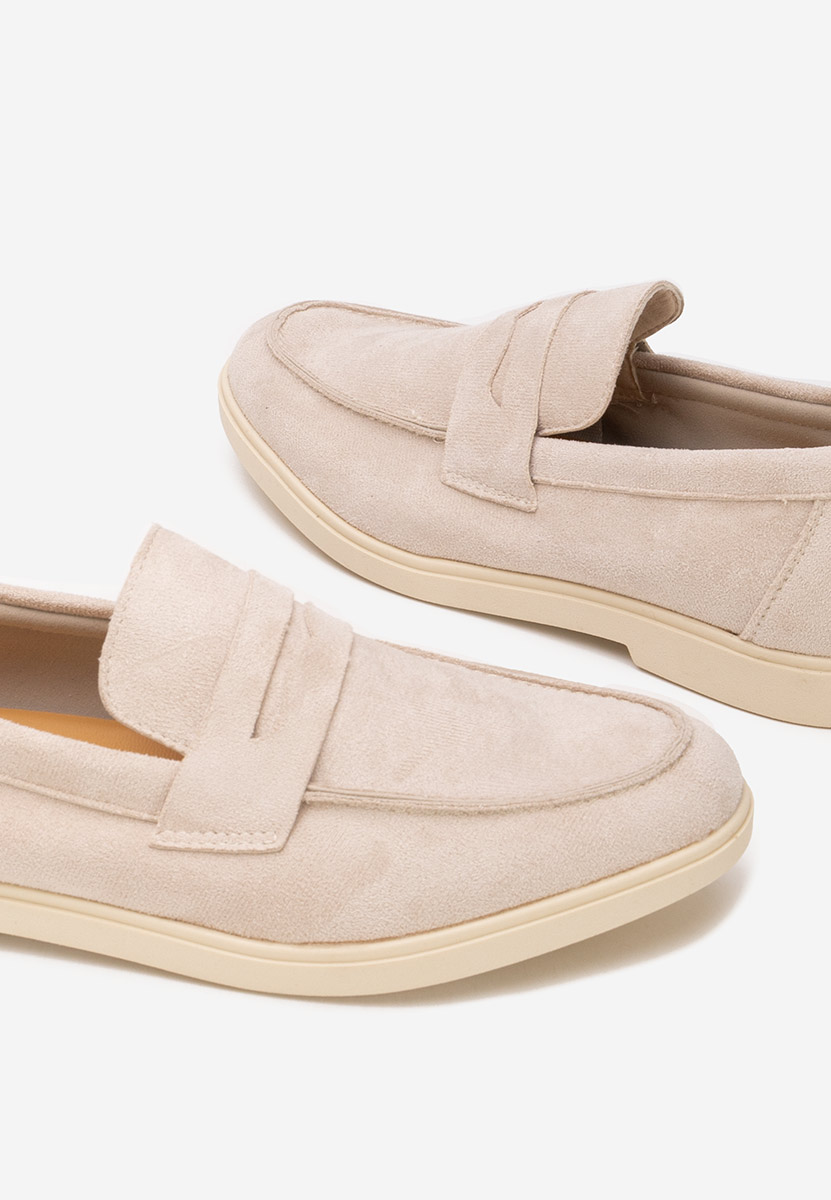 Beżowe mokasyny męskie Darvel