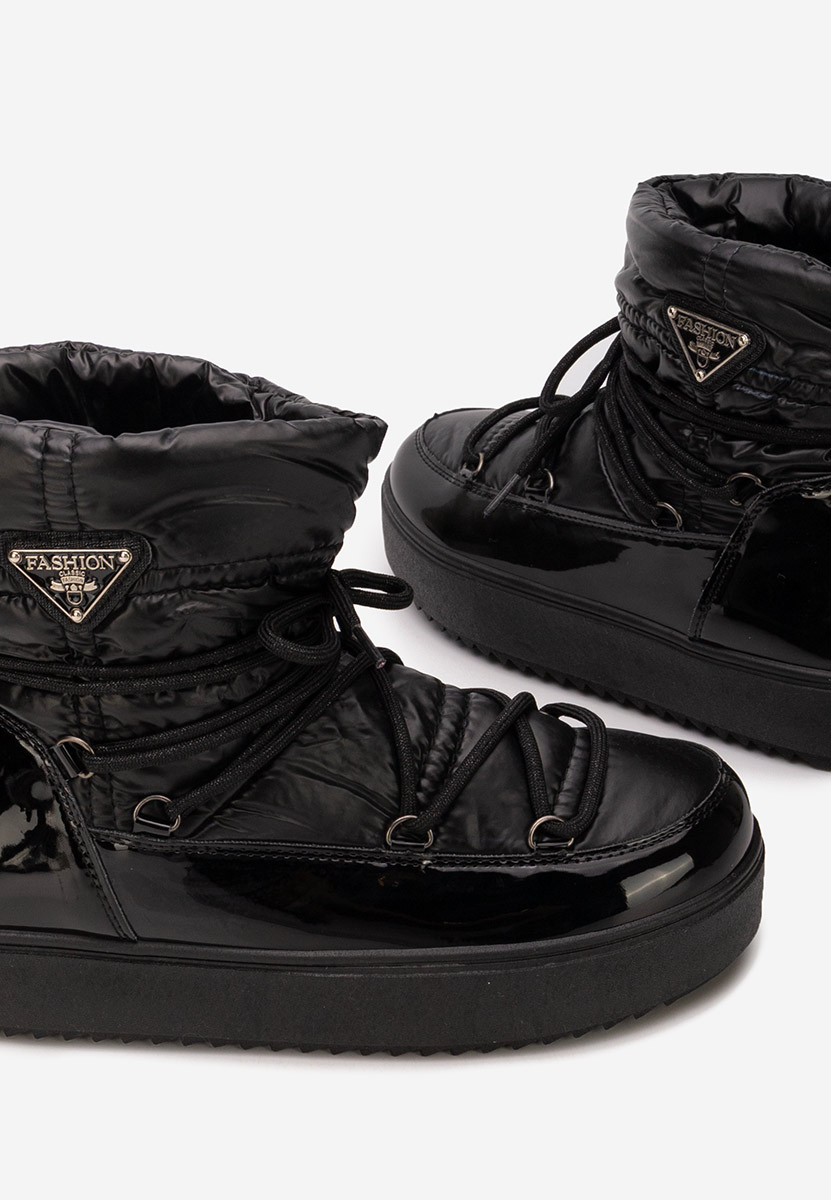 Czarne śniegowce damskie Andaraia