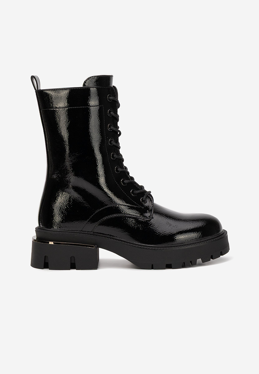 Czarne workery damskie Andela