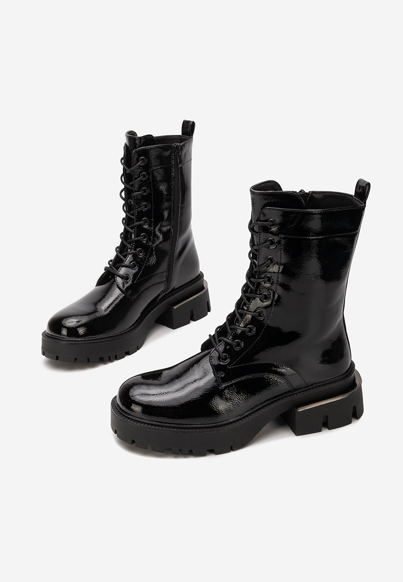 Czarne workery damskie Andela