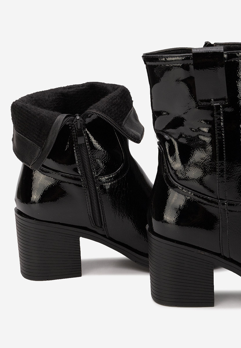 Czarne kozaki damskie Irineia