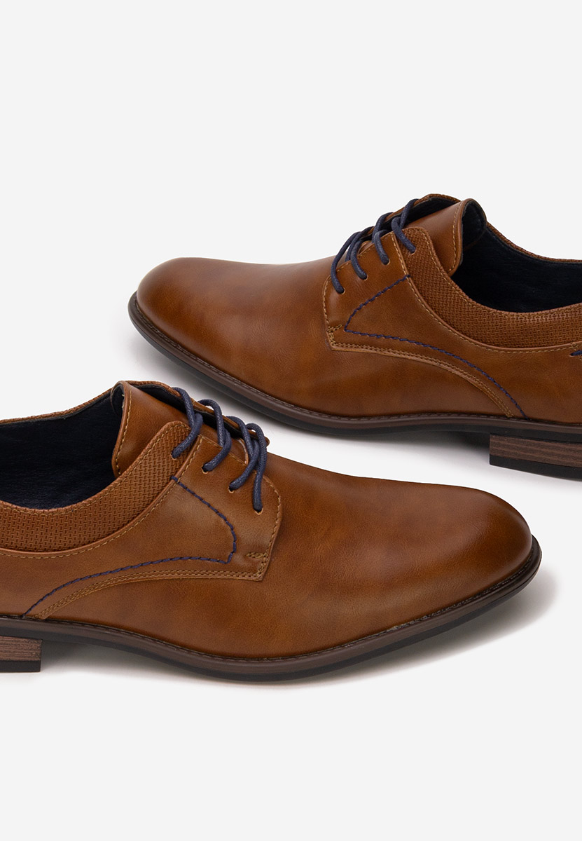 Camelowe półbuty eleganckie męskie Klaus