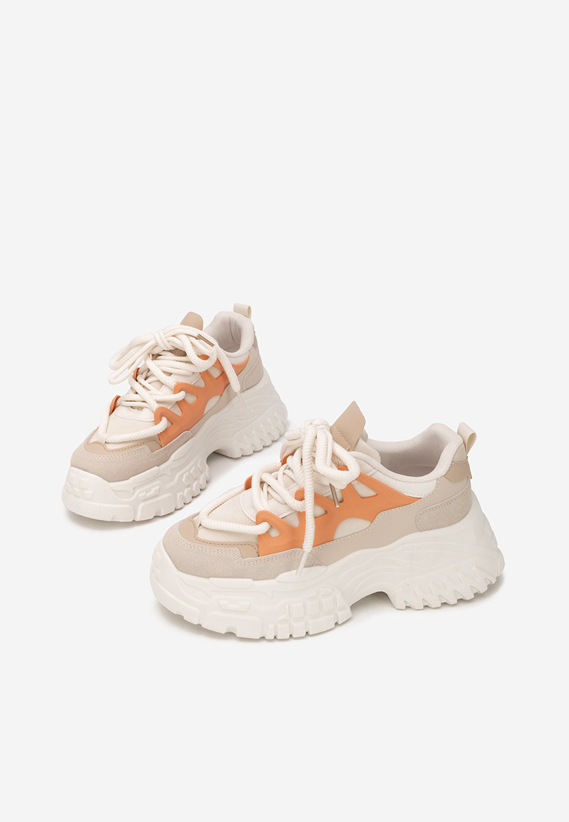 Wielokolorowy sneakersy na platformie Adane V4