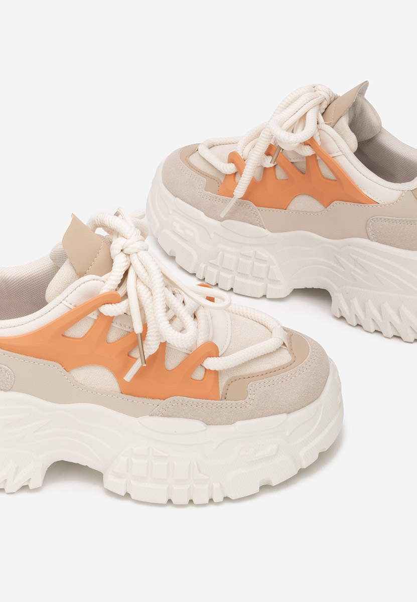 Wielokolorowy sneakersy na platformie Adane V4